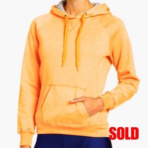 SOLD!!!Champion ECO Orange Grey Hoodie